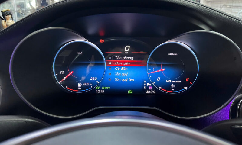 Đồng hồ ODO điện tử LCD cho Mercedes C/GLC