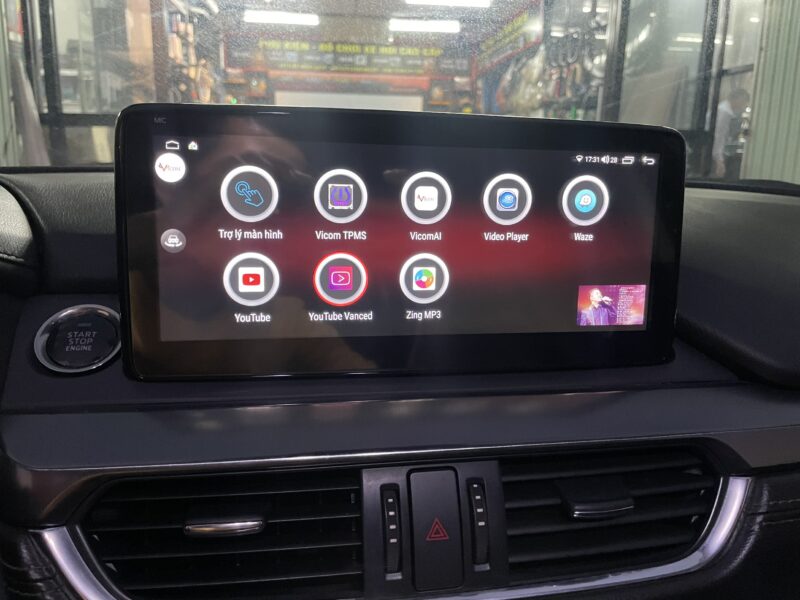Màn Android Mazda 6 liền camera 360 (2020-2021)