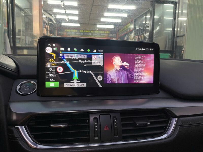 Màn Android Mazda 6 liền camera 360 (2020-2021)