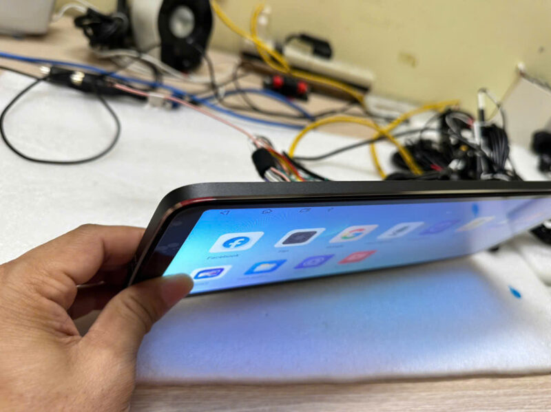 Màn hình Android Vicom 12.3" full 2K liền camera 360