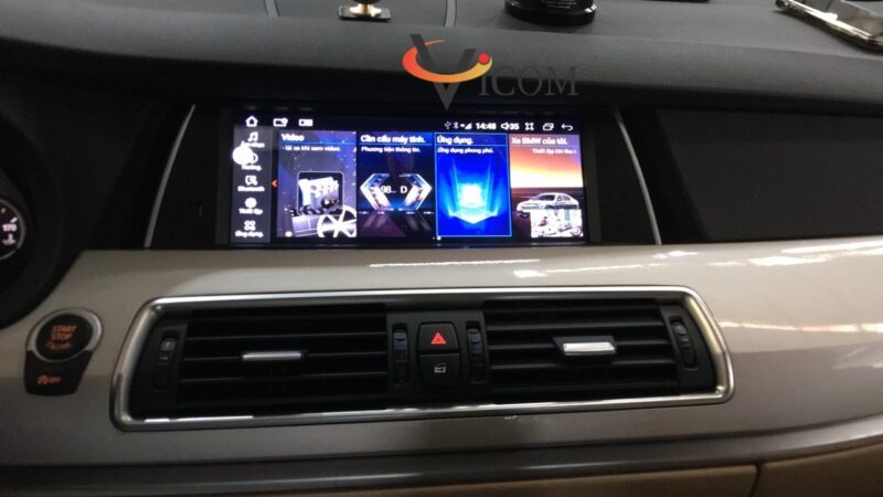Màn hình Android Vicom- BMW 7 Seri-10.25″ liền camera 360.
