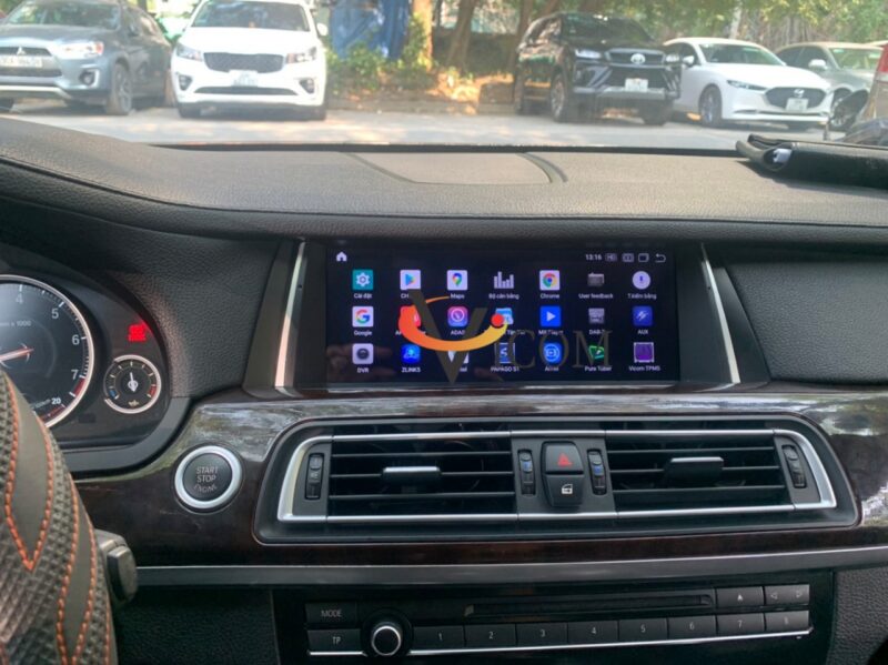 Màn hình Android Vicom- BMW 7 Seri-10.25″ liền camera 360.