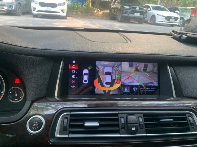 Màn hình Android Vicom- BMW 7 Seri-10.25″ liền camera 360.