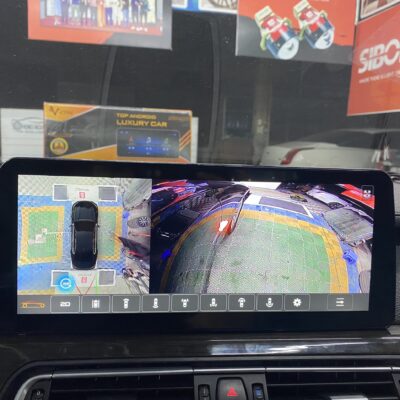Màn hình Android Vicom- BMW 7 Seri-12.3" liền camera 360.