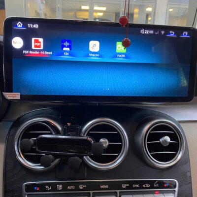 Màn android Vicom Mec Benz  12.8"màn hình 2K liền camera 360.
