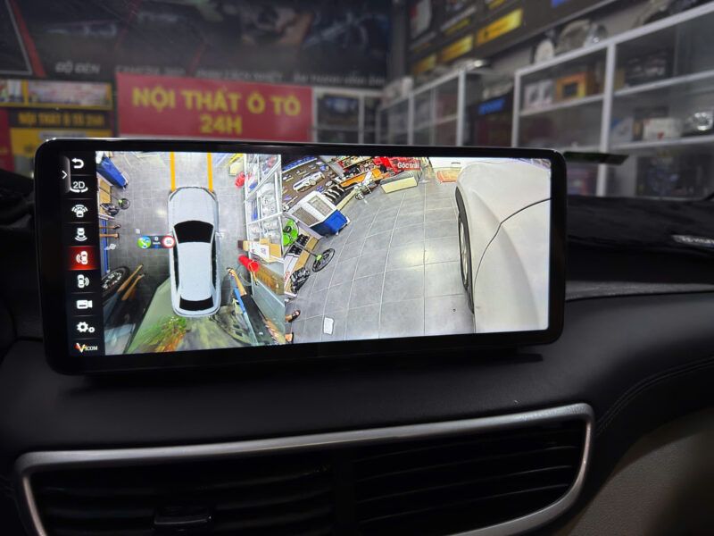 Màn hình Android Vicom 10.25″ liền camera 360