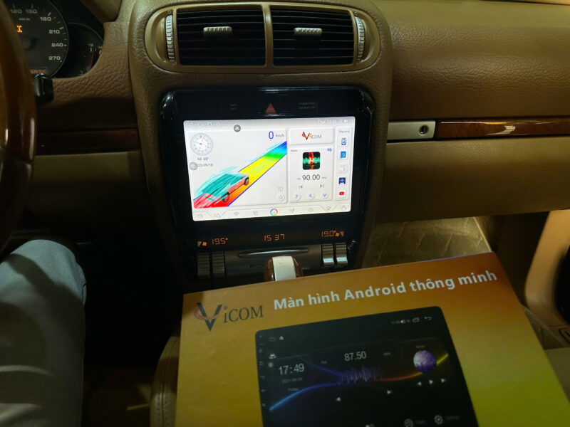 Màn Android   Porsche Cayenne (2008-2009) 