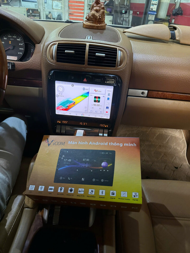 Màn Android   Porsche Cayenne (2008-2009) 