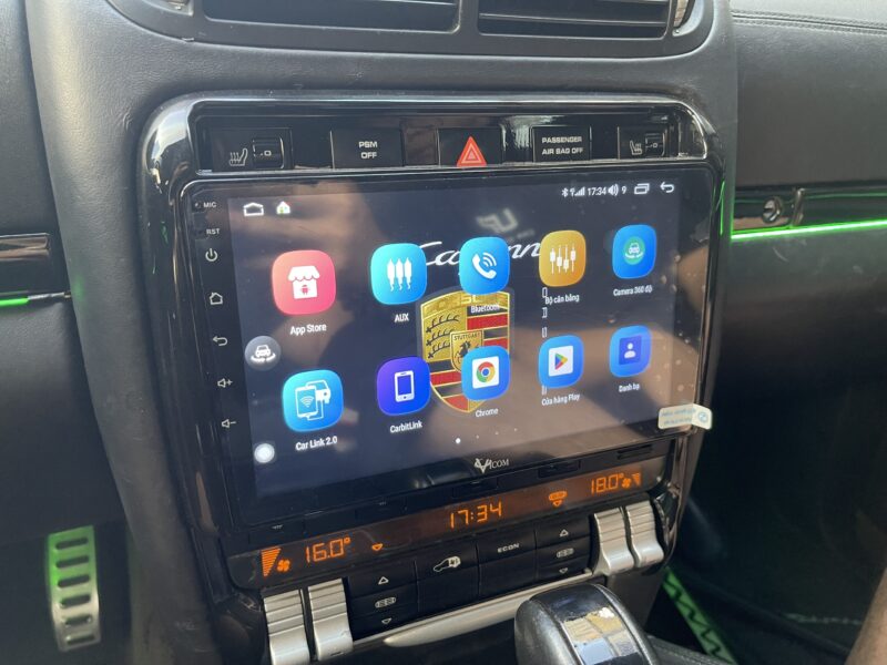 Màn Android   Porsche Cayenne (2008-2009) 