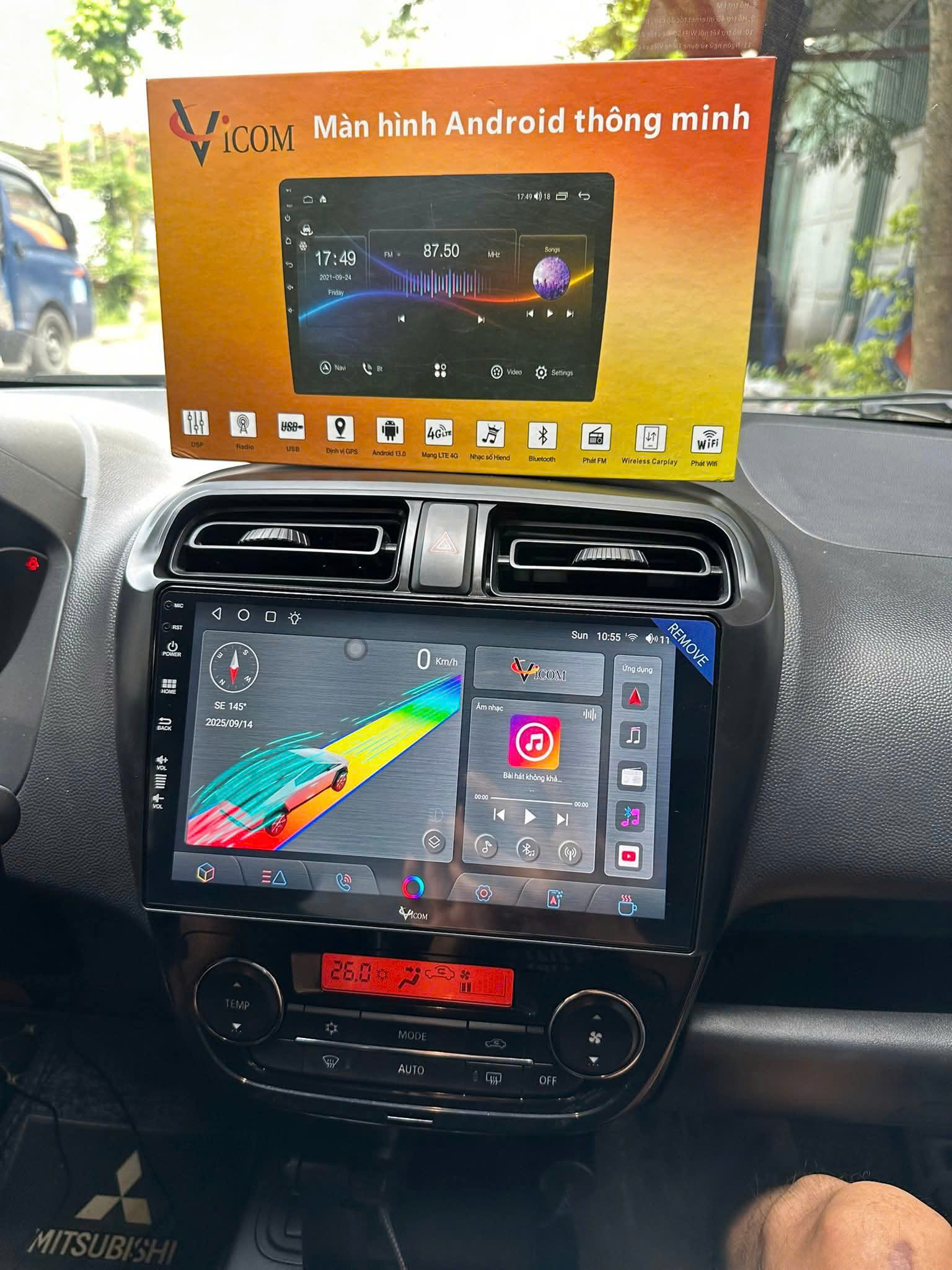 Màn hình android Vicom 4x64/ 8581 Màn hình android Vicom 4x64/ 8581